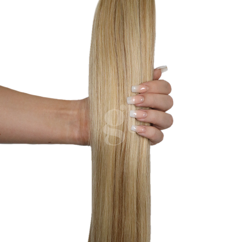 #16/613 Beige Blonde/Blonde – 18″ – 0.5g – iTip – Athena (50 strands)