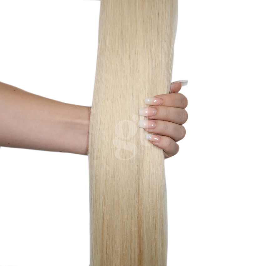 #60 Blonde – 18″ – 120g – 5 Pieces – Clip Ins Athena Hair