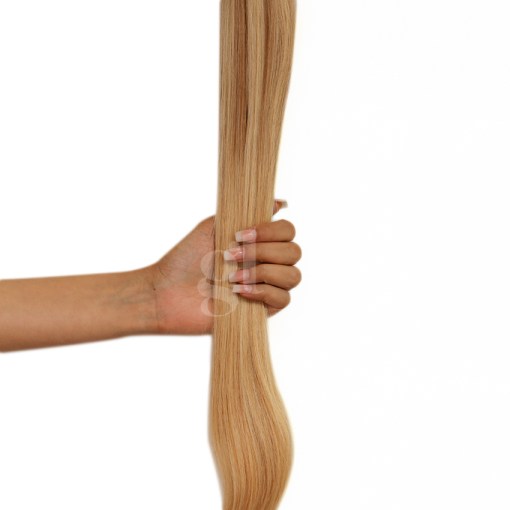 #13/24T22 California Blonde – 22″ – 150g – 5 Pieces – GL Seamless Remy Clip Ins