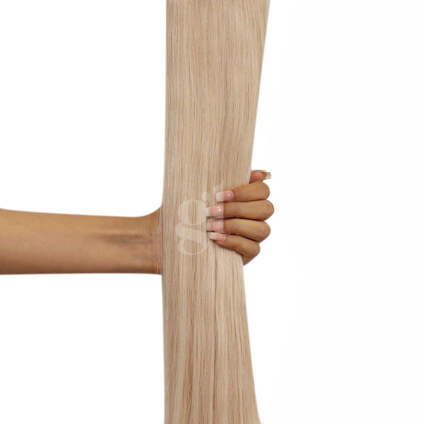 #64 Champagne Blonde Weft 150g 22inch Luxe