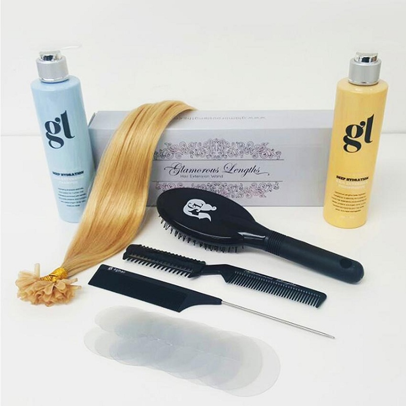 Fusion Bonded Hair Extensions Kit